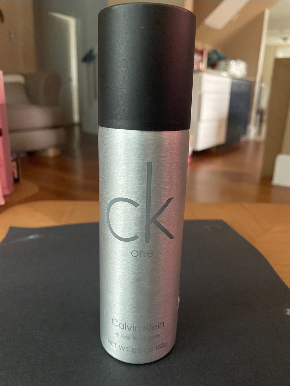 Calvin Klein Silver and Black CK One Spray